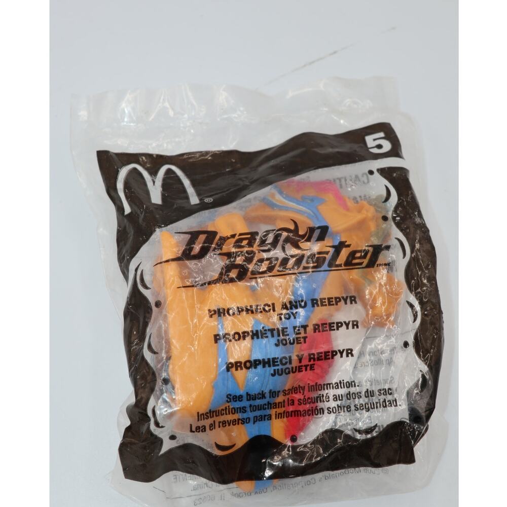 New Sealed Dragon Booster McDonald's #5 Propheci Reepyr 2003 Happy Meal NIP